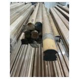 2-1/2' x 6' Hemlock Classic Handrails x 7