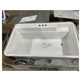 40' x 24' Composite Utility Tub in White