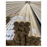 3/4' x 3/4' x 16' Pine Quarter Round x 640 LF