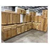 15pc 30' Hickory Shaker Silvercreek Kitchen