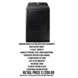 Samsung Smart Electric Dryer With Warranty