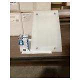 12' Florescent Wall Sconce in White x 3Pcs