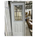 30' x 80' LH 1/2 View FG Door W/ Deco Glass