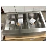 33' x 21' Stainless Kitchen Farmhouse Sink