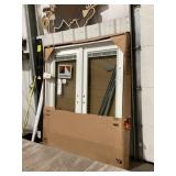 Andersenï¿½ (6068) White FW Hinged Door w/ Blinds