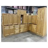 14Pc Silvercreek 36' Mocha Maple Kitchen