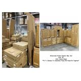 R-T-A 18pc. Silvercreek Mocha Maple 30' Kitchen