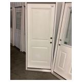 32' x 80' LH Fiberglass 2-Panel Exterior Door