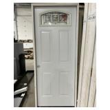 32' x 80' RH Steel Craftsman Style Exterior Door