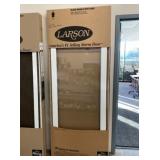 Larsonï¿½ 32' x 80' White FV Storm Door w/ HW