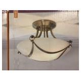 Allen+Roth Semi-Flush Mount in Nickel x 2