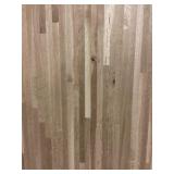 36' x 6' White Oak Butcher Block Counter Top