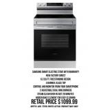 Samsung Smart Electric Stove With Warranty