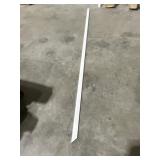 1-Side Mitered Alumin Trim Pieces x 1 box