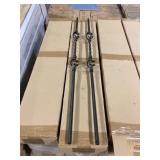 Metal Baluster w/Caps In Oil Rubbed Bronze x50