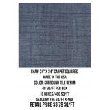 Shaw 24' x 24' Carpet Squares x480 SF