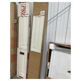 24' x 80' 2-Panel Wood-Look MDF Bifold Door