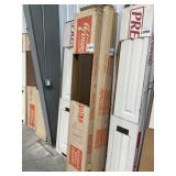 18' x 80' MDF Wood-Look Bifold Door x 2Pcs
