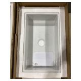 Elkayï¿½ 30' x 18' Fireclay Sink in White