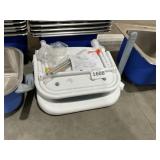 AWKï¿½ 4000 Series 22'W Shower Seat in White