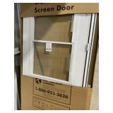 Andersenï¿½ 34' x 80' White Storm Door w/ Hardware