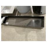 58' x 14' Stainless Steel Shower Niche in Black