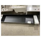 57' x 14' Stainless Steel Shower Niche in Black