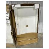 60' x 34' Shower Receptor with Center Drain