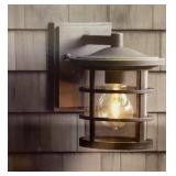 Quoizelï¿½ 1-Bulb Wall Lantern in Bronze x 2