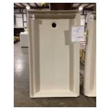 36' x 60' Left-Hand Shower Pan Base in Tan