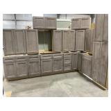 15pc. Silvercreek Winchester Gray 36' Kitchen