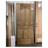 (2) 36' Decorative Walnut Door Veneers