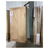 42' x 84' White Cedar Barn Door w/Hardware x2