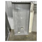 60' x 30'  RH Drain Tile-Ready Shower Base