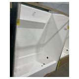 60' x 75' RH Fiberglass Tub/Shower Surround