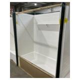60' x 75' RH Fiberglass Tub/Shower Surround