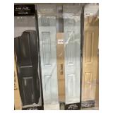 24' x 80' Sky blue Masonite Bifolds x 2