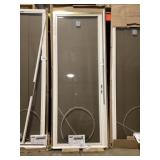 36' x 96' FV Stormdoor in Almond w/ HW