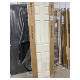 24' x 80' 6-Panel MDF Door Panel in Beige
