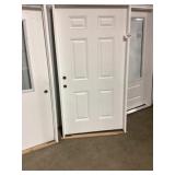 42' x 78' RH Fiberglass 6-Panel Exterior Door