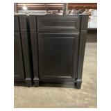 24' x 22' Vanity Base in Espresso Brown