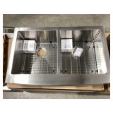 33' x 21' Stainless Kitchen Farmhouse Sink