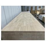 25' x 10' Hevea Butcher Block Countertop