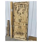1 of a Kind 32' x 80' LH Knotty Pine Interior Door