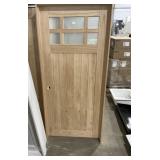36' x 80' RH Craftsman White Cedar Interior Door