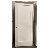 32' x 80'RH Primed MDF Single-Panel Int. Door x2