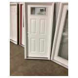 36' x 80' RH Fiberglass 5-Panel Exterior Door