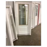 36' x 80' LH Fiberglass 3/4-View Exterior Door