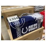Colts metal toolbox with tray