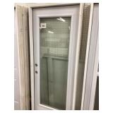 32 inch steel full view door